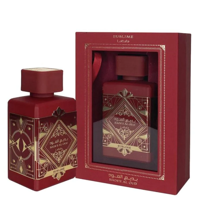 Perfume Badee Al Oud Sublime de Lattafa. santamati las mejores inspiraciones, replicas